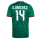 Meksiko Erick Sanchez #14 Replike Domaci Dres SP 2026 Kratak Rukav